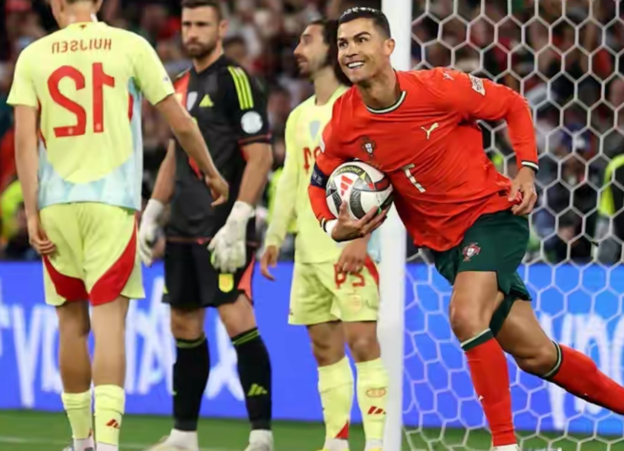 英格兰轻取丹麦，C罗刷新纪录