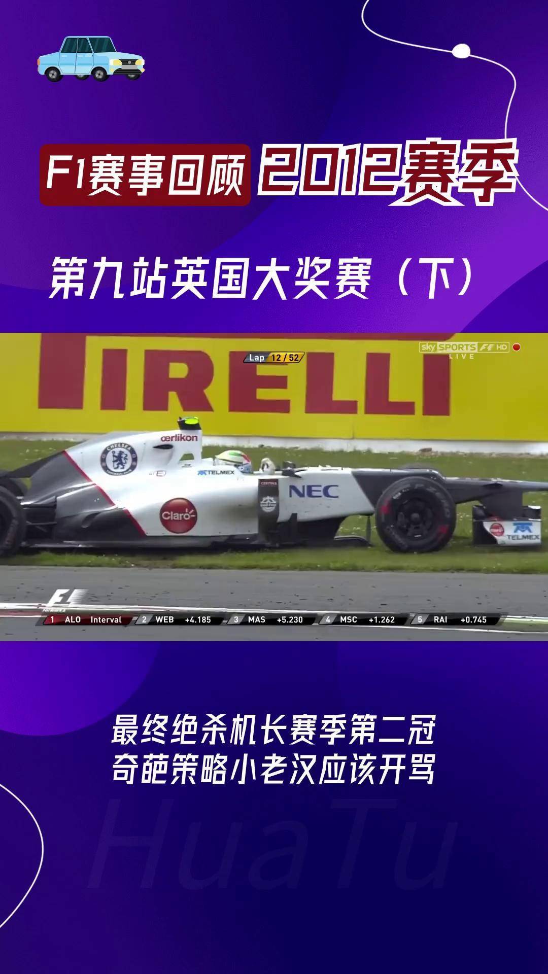 威廉姆斯横扫红牛二队，阿隆索统治全场