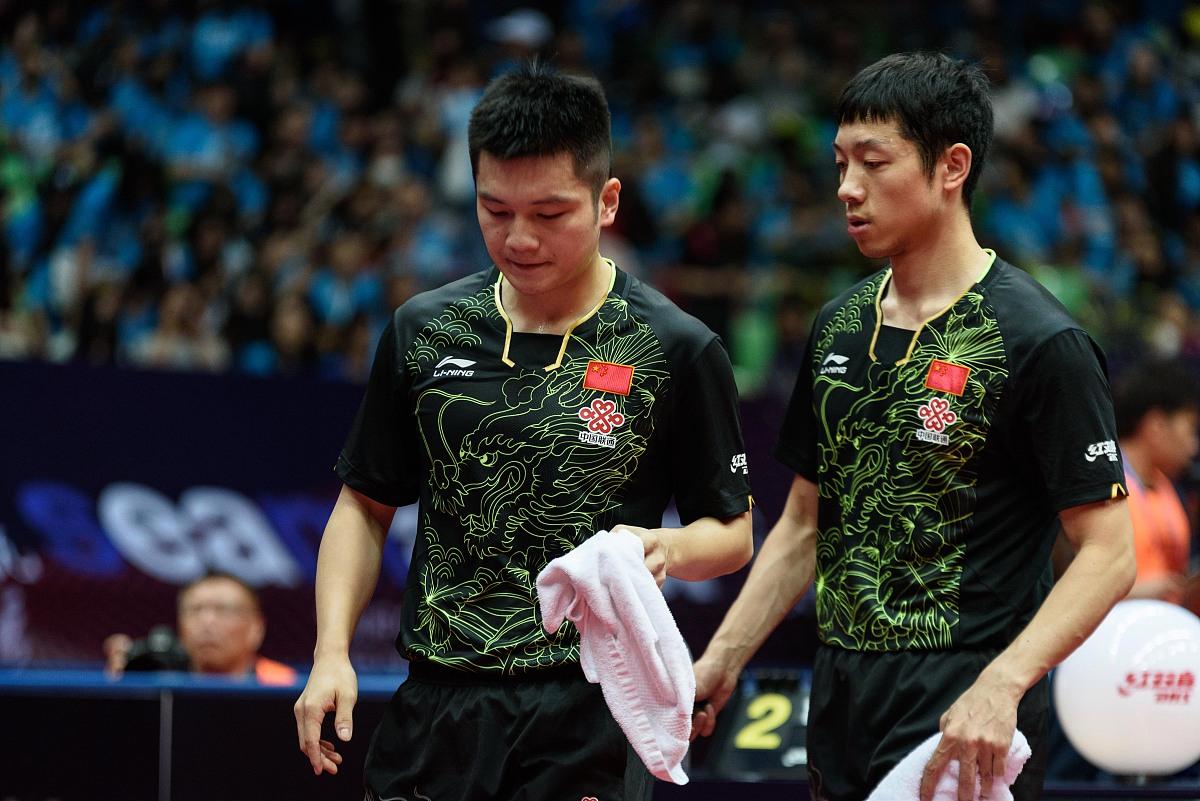 德国队轻取瑞典队，许昕高光表现