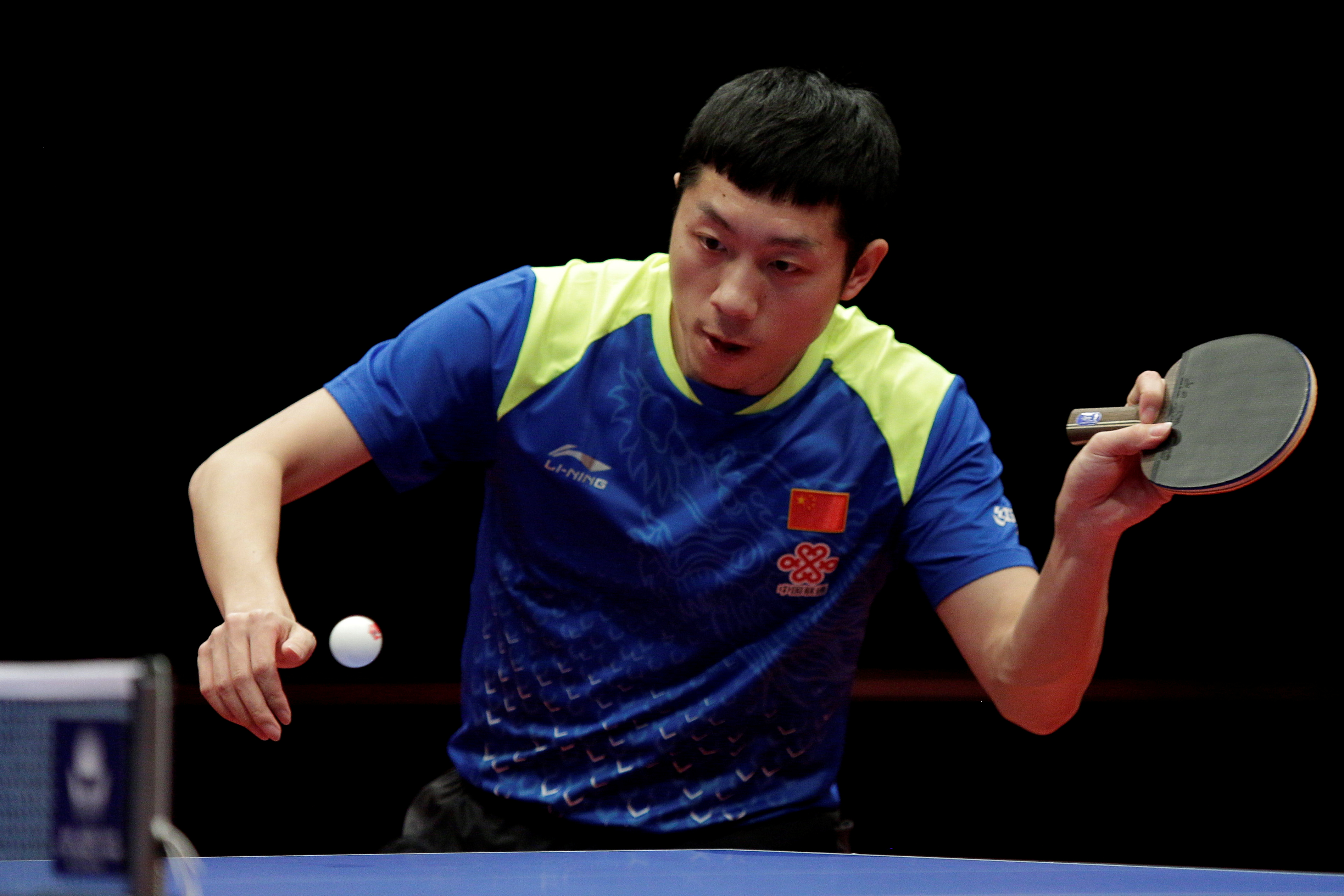 德国乒乓球队力克波兰乒乓球队，许昕惊艳世界