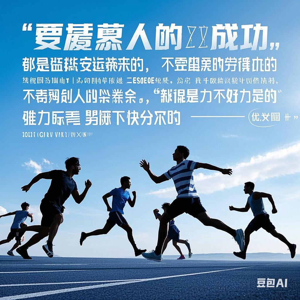 运动员敢于拼搏，追求卓越一路砥砺前行